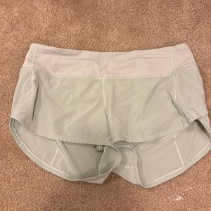 Light green speed shorts